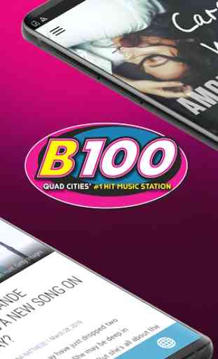 B100 - All The Hits - Quad Cities Pop Radio (KBEA) 2