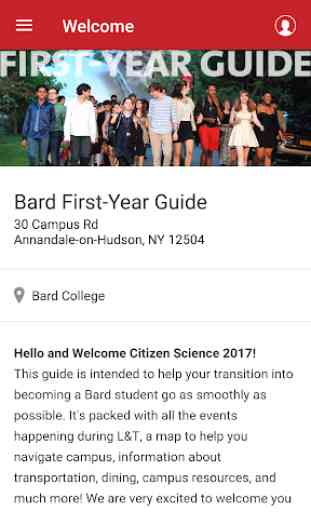 Bard College Mobile App 3