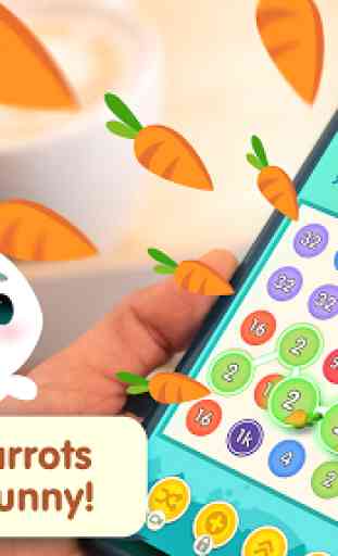 Bunny Connect: Match Colours, Numbers & Bubbles 4