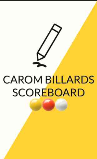 Carom billiards score note 1
