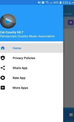 Cat Country 98.7 Radio App USA FM Free Online 2