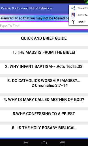 Catholic Doctrine And Bible References new 1