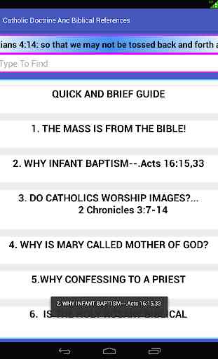 Catholic Doctrine And Bible References new 2