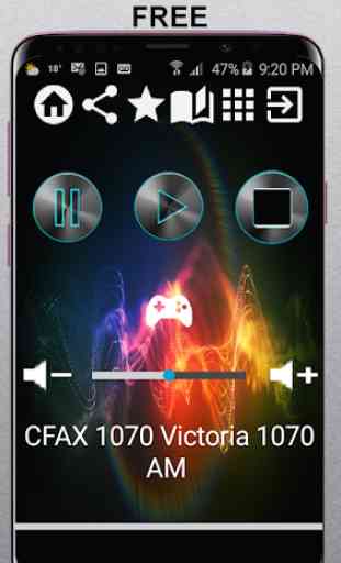 CFAX 1070 Victoria 1070 AM CA App Radio Free Liste 1