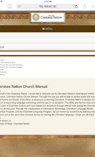 Cherokee Language Church Manual 4