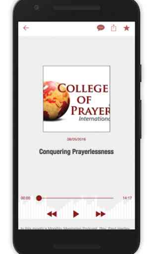 College of Prayer 2