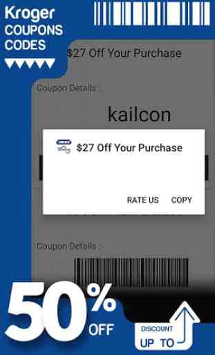 Coupons for Kroger  3