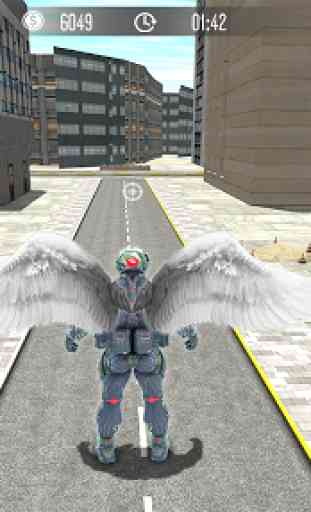 Crime Vegas Air Strike: Crime Angel Superhero Game 4