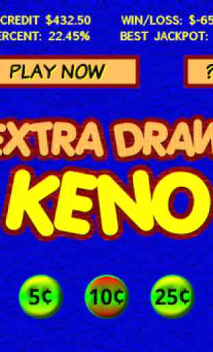 Extra Draw Keno - FREE 3