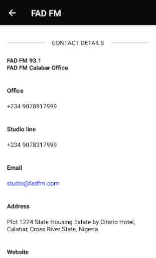 FAD 93.1 FM 3