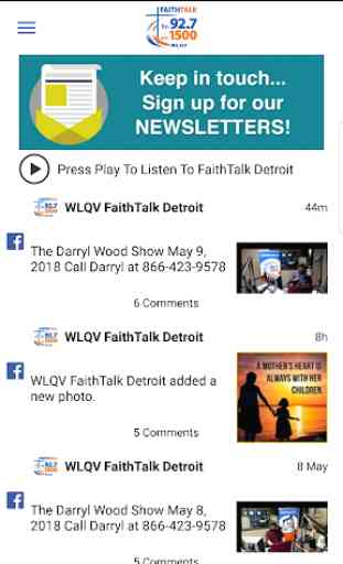 FaithTalk Detroit WLQV 1