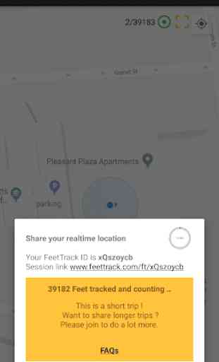 FeetTrack - Your realtime GeoTracker 2