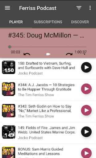 Ferriss Podcast 3