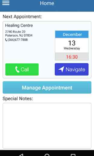 First MCO, Inc Patient Scheduling App 3