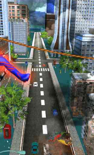 Flying Superhero War -  Grand City Rescue Games 1
