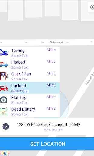 GetResqued - Roadside assistance App for Android 1