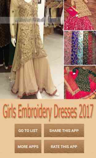 Girls Embroidery Dresses 2017 1