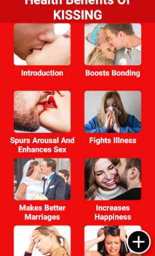 Health Benefits Of KISSING 2