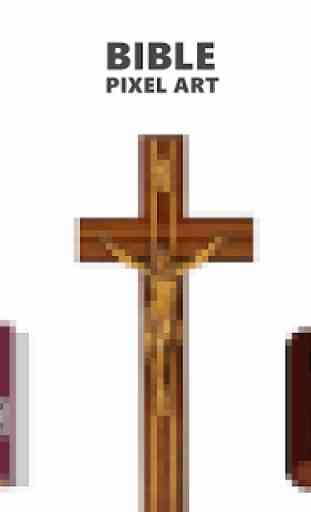 HOLY BIBLE Pixel Art | Color By Number 2019 1