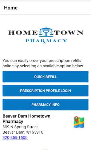 Hometown Pharmacy Refill 1