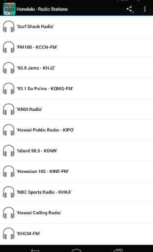 Honolulu - Radio Stations 1