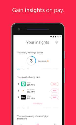 house of gigs: A smarter income tracker. 3