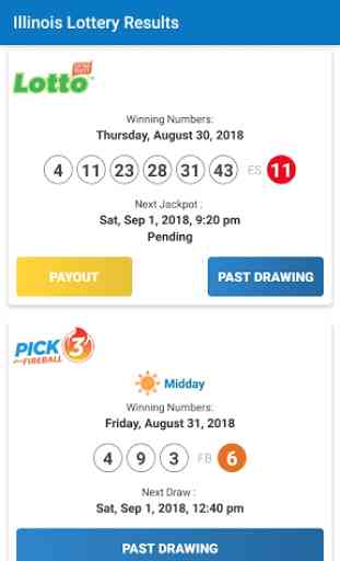 Illinois Lottery Results 2