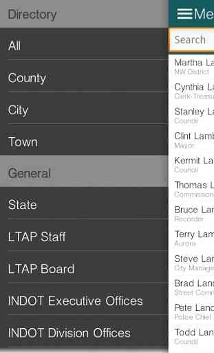 Indiana LTAP Directory 1