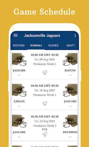 Jacksonville - Football Live Score & Schedule 1
