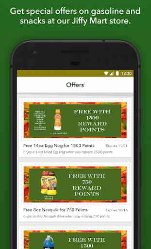Jiffy Mart Rewards App 1