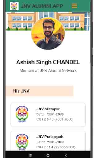 JNV Alumni App – Navodaya - The Network of Hearts 4