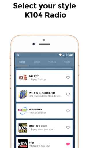k104 Radio Station Dallas App K104.5 FM 2