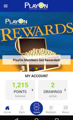 Kansas Lottery PlayOn® 2