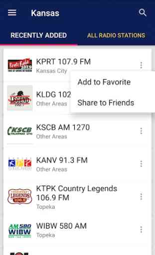Kansas Radio Stations - USA 2