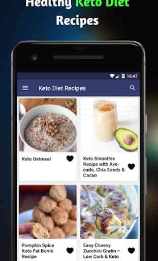 Keto Diet Recipes: Healthy Easy Keto Recipes App 1