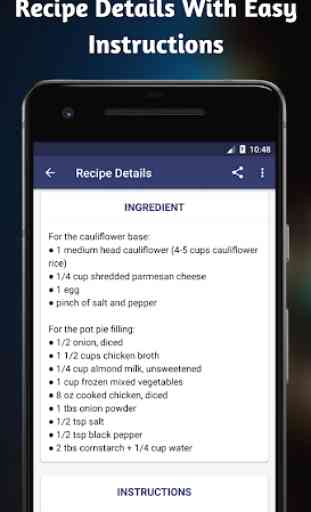 Keto Diet Recipes: Healthy Easy Keto Recipes App 4