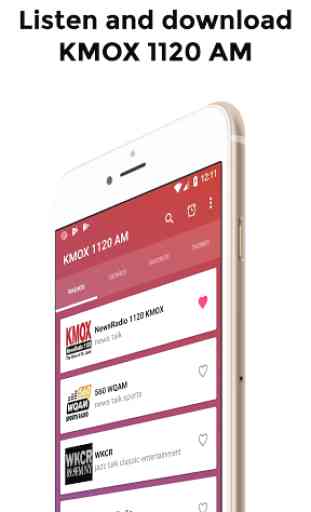 KMOX 1120 AM App Radio St Louis Station Missouri 1