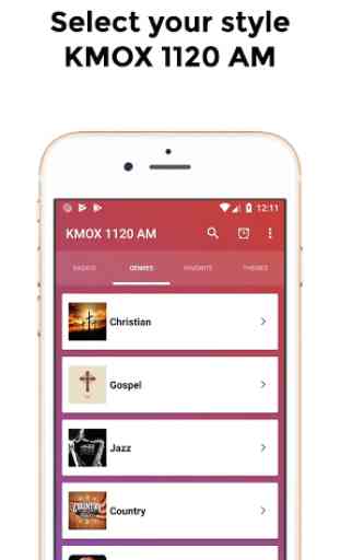 KMOX 1120 AM App Radio St Louis Station Missouri 2
