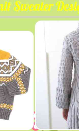 Knit Sweater Design 2