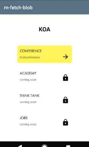 KOA Conference App 1