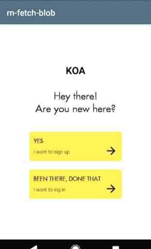 KOA Conference App 2