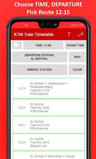 KTM Komuter, ETS,Intercity, Skypark Timetable FREE 1