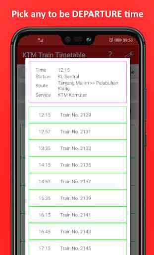 KTM Komuter, ETS,Intercity, Skypark Timetable FREE 2
