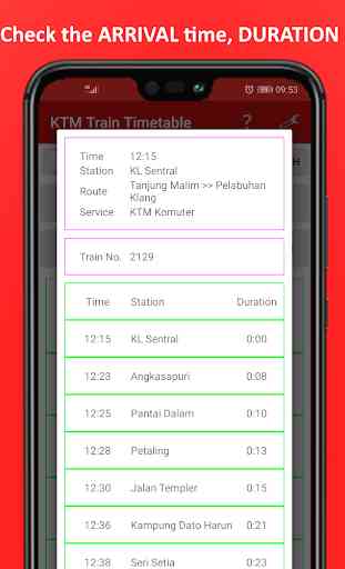 KTM Komuter, ETS,Intercity, Skypark Timetable FREE 3