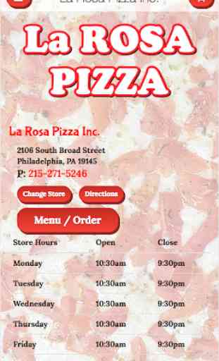 La Rosa Pizza Inc. 1