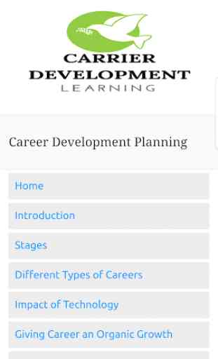 Learn Career Development Planning  Tutorials 1