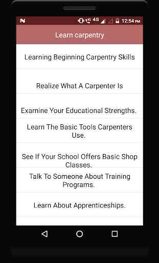 Learn carpentry - Guide 2