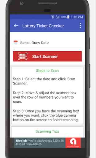 Lottery Ticket Scanner - New Jersey Checker Result 2