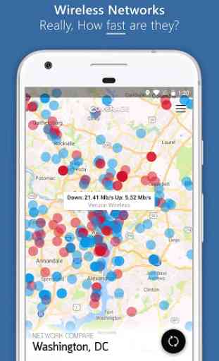 LTE Speed Coverage Map 1