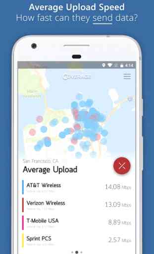 LTE Speed Coverage Map 3